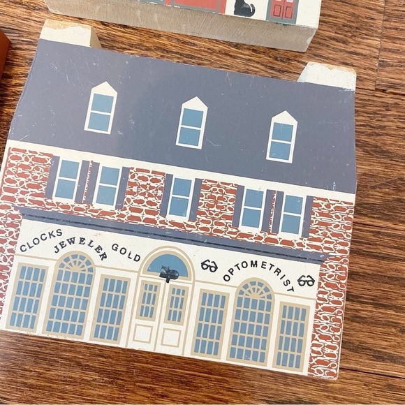 The Cat’s Meow | Vintage 1991 Series IX Lot of 4 Miniature houses Cottage Core - Picture 3 of 10